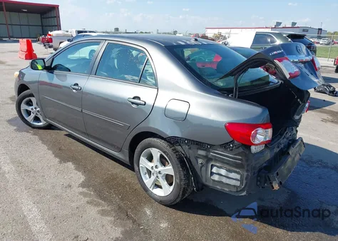2012 Toyota Corolla Le из США, поврежденный, VIN 2T1BU4EEXCC846199